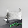 Bottega Veneta Top Handle Loop Bag 796615 in White