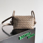 Bottega Veneta Top Handle Loop Bag 796615 in Power Pink
