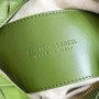 Bottega Veneta Top Handle Loop Bag 796615 in Green Leather