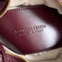Bottega Veneta Top Handle Loop Bag 796615 in Wine Red