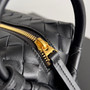 Bottega Veneta Top Handle Loop Bag 796615 in Black
