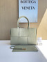 Bottega Veneta Small Arco Tote Bag 652867 Calfskin Light Green