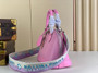 Louis Vuitton Braided Alma BB Bag M22620 light pink Epi Leather