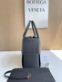 Bottega Veneta Small Arco Tote Bag 652867 Black Calfskin
