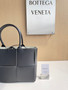 Bottega Veneta Small Arco Tote Bag 652867 Lambskin Black