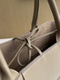 Bottega Veneta Small Arco Tote Bag 652867 Khaki Calfskin