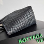 Bottega Veneta Large Cabat Bag 608811 Black Lambskin leather