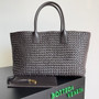 Bottega Veneta Large Cabat Bag 608811 Lambskin leather Dark Brown