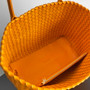 Bottega Veneta Medium Cabat Bag 608810 Orange lambskin leather