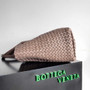 Bottega Veneta Large Cabat Bag 608811 Light Pink Lambskin leather