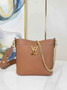 Louis Vuitton Lock and Walk Lockme M24165 Brown Grained calf leather
