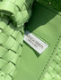 Bottega Veneta Mini Cabat 709464 Light green Intreccio lambskin leather
