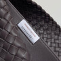 Bottega Veneta Large Cabat Bag 608811  Dark Brown Lambskin leather