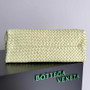 Bottega Veneta Large Cabat Bag 608811 Yellow Lambskin leather