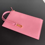 Bottega Veneta Large Cabat Bag 608811 Pink Lambskin leather