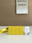 Bottega Veneta Cassette Belt Bag 651053 Lambskin Yellow