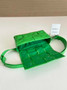 Bottega Veneta Cassette Belt Bag 651053 Lambskin Light Green