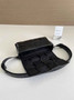 Bottega Veneta Cassette Belt Bag 651053 Lambskin Black