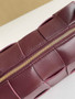 Bottega Veneta BV 729166 Small Brick Cassette In Wine Red