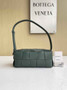 Bottega Veneta Small Brick Cassette 729166 Lambskin Dark Green