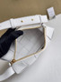 Bottega Veneta BV 729166 Small Brick Cassette In White