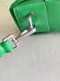 Bottega Veneta Cassette With Versatile Strap 741777 Calfskin Green