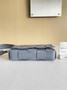 Bottega Veneta Cassette With Versatile Strap 741777 Calfskin Gray