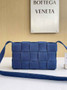 Bottega Veneta Cassette Bag 744020  In Denim In Blue