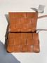 Bottega Veneta Cassette Bag 758105 Calfskin Brown