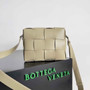 Bottega Veneta Cassette Camera Bag 730027 Calfskin Apricot