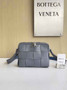 Bottega Veneta Cassette Camera Bag 730027 Gray Calfskin