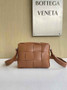 Bottega Veneta Cassette Camera Bag 730027 Calfskin Brown