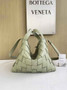 Bottega Veneta Bowling Cassette Bag 730327 Lambskin Light Green