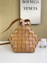 Bottega Veneta Bowling Cassette Bag 730327 Lambskin Brown