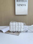 Bottega Veneta Small Cassette Bag 736253 Calfskin White