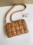 Bottega Veneta Cassette Bag 717089 Calfskin Tan