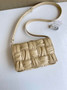Bottega Veneta Cassette Bag 717089 Calfskin Apricot
