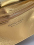 Bottega Veneta Cassette Bag 717089 Calfskin Gold