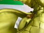Bottega Veneta Mini Jodie top handle bag 651876 Lamb skin Lemon Yellow