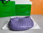 Bottega Veneta Mini Jodie top handle bag 651876 Lamb skin Purple