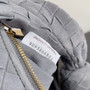 Bottega Veneta Mini Jodie top handle bag 651876 Suede Gray