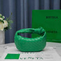 Bottega Veneta Mini Jodie top handle bag 651876 Green Lambskin