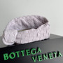 Bottega Veneta Mini Jodie top handle bag 651876 Suede Beige