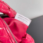 Bottega Veneta Mini Jodie top handle bag 651876 Plum skin leather