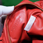Bottega Veneta Mini Jodie top handle bag 651876 Red Lambskin