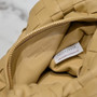 Bottega Veneta Mini Jodie top handle bag 651876 Lambskin Dark Beige