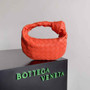 Bottega Veneta Mini Jodie top handle bag 651876 Lambskin Red