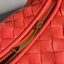 Bottega Veneta Mini Jodie top handle bag 651876 Lambskin Red