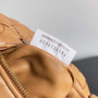 Bottega Veneta Mini Jodie top handle bag 651876 Lamb skin Tan