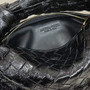 Bottega Veneta 651876 Mini Jodie top handle bag Lambskin Black